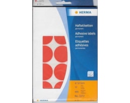 Etiquetas Herma Red.32mm Emb.c/32 fls Ref.2272 Encarnado