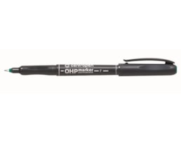Marcador Centropen p/ Acetato OHP Perm. 2636, F, Verde