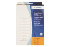 Etiquetas Herma Rect.10x49mm Emb.c/32 fls Ref.2510 Branco