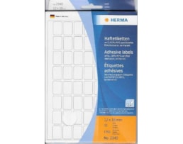Etiquetas Herma Rect.12x18mm Emb.c/32 fls Ref.2340 Branco