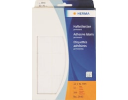 Etiquetas Herma Rect.32x41mm Emb.c/32 fls Ref.2440 Branco