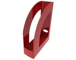 Porta Revistas Polipropileno Refª 150  c/75mm Encarnado