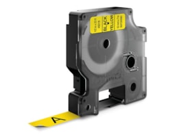 Fita Dymo Pocket 12mmx7m Ref.45018 Preto/Amarelo