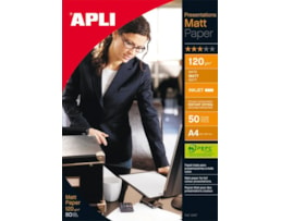 Papel Apli A4 Matt 120g. 50Fls. Refª10417