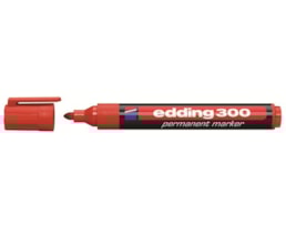 Marcador Edding 300 Encarnado