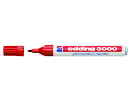 Marcador Edding 3000 Encarnado