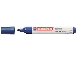 Marcador Edding 4500 P/Tecido Azul