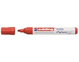 Marcador Edding 4500 P/Tecido Encarnado