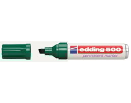Marcador Edding 500 Verde