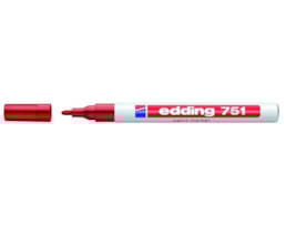 Marcador Edding 751 Encarnado