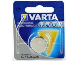 Pilhas Varta CR 2025, 3V, Lithium