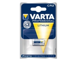 Pilhas Varta CR2, 3V