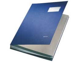 Pasta Assinaturas Leitz PP 5700 c/ 20 Divisões Azul