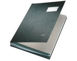 Pasta Assinaturas Leitz PP 5700 c/ 20 Divisões Preto
