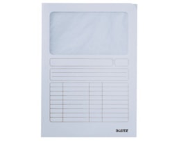 Bolsa Protocolo Leitz A4 c/ Janela Ref.3950 Branco