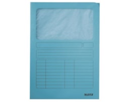 Bolsa Protocolo Leitz A4 c/ Janela Ref.3950 Azul