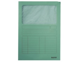 Bolsa Protocolo Leitz A4 c/ Janela Ref.3950 Verde