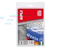 Suportes auto adesivos Apli 34X48 Bl. c/25f/100 Refª10586