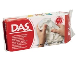 Pasta p/ moldar DAS Pronto c/ 1 kg (3875) Branca