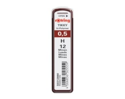 Minas Rotring 0,5mm Tubo c/ 12 minas, H