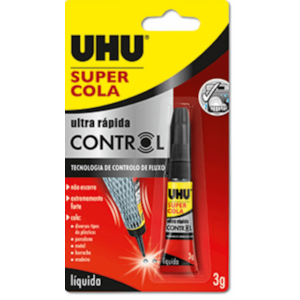Cola UHU Super Control, 3g. Ref. 36190