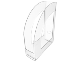 Porta Revistas Polipropileno Refª 150T  c/75mm Cristal