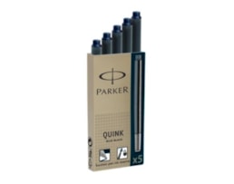 Recarga tinta Parker Cx.5, cartuchos Preto