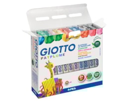 Plasticina Giotto Patplume Ref.512200 c/12 cores X 350g