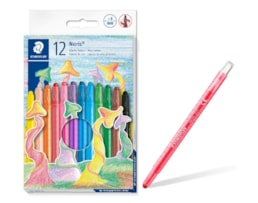 Lápis cera Staedtler Noris Wax Twister Ref 221NWP12 c/12