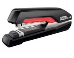 Máquina Agrafar Rapid S17 S-Flat p/ 24/6 e 26/6 Preto