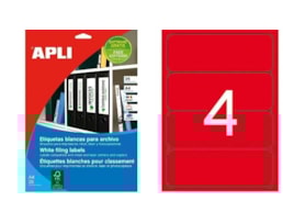 Etiquetas Apli 1376 190x61mm Enc. Cxa. 25 Fls