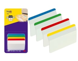 Dispenser Post It Index Rigido Plano 686F-1EU 6x4 cores