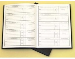 Livros Protocolo Entrega Corresp. 50Fls. capa dura