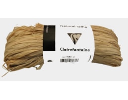 Fio de Rafia Natural 50g  Natural