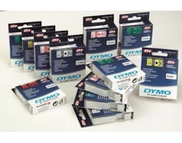 Fita Dymo 19mmx7m Ref.45803 Preto/Branco