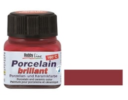 Tinta Hobby Line, Porcelana, 20ml,  07-Grenat