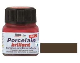 Tinta Hobby Line, Porcelana, 20ml, 26-Castanho Escuro