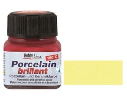Tinta Hobby Line, Porcelana, metalizada, 20ml, 39-Amarelo