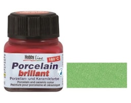Tinta Hobby Line, Porcelana, metalizada, 20ml, 45-Verde