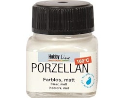 Medium HOBBY LINE porcelana, incolor, matt, 20 ml