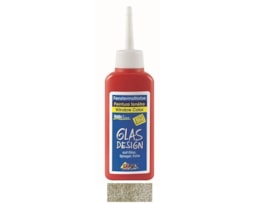 Tinta HOBBY LINE vidro 80 ml, Glitter, Ouro