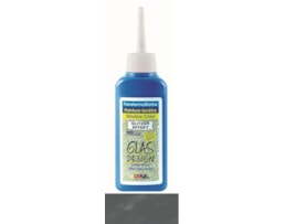 Tinta HOBBY LINE vidro (janelas) 80 ml Cinza Escuro