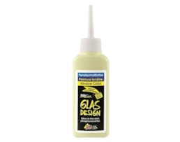 Tinta HOBBY LINE vidro 80 ml, brilho no escuro, amarelo
