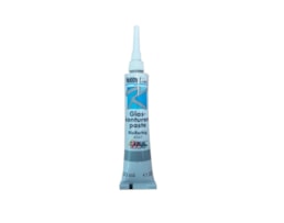 Contorno em pasta,HOBBYLINE,p/vidro,Tubo c/20ml,Cinza Chumbo