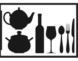 Stencil Flexivel, A5,  Acessórios de Cozinha, (Negativo)