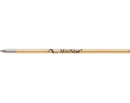 Recarga Star D, P/ Esf. Multicores, "F" 0,8mm, Preta
