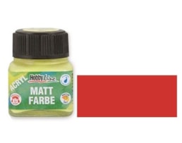 Acrílico Hobby Line Matt, 20ml, 72- Vermelho Escuro