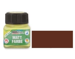 Acrílico Hobby Line Matt, 20ml, 74-Castanho Chocolate