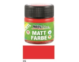 Acrílico Hobby Line Matt, 50ml, 05- Vermelho