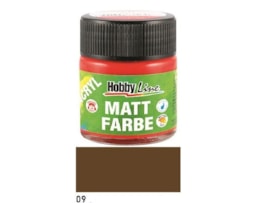 Acrílico Hobby Line Matt, 50ml, 09- Castanho Escuro